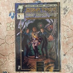 Star Trek Deep‎ Space Nine Hearts and Minds Book 3 of 4 Comic Book Malibu Comics